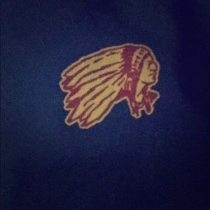 Long sleeve blue brixton tee